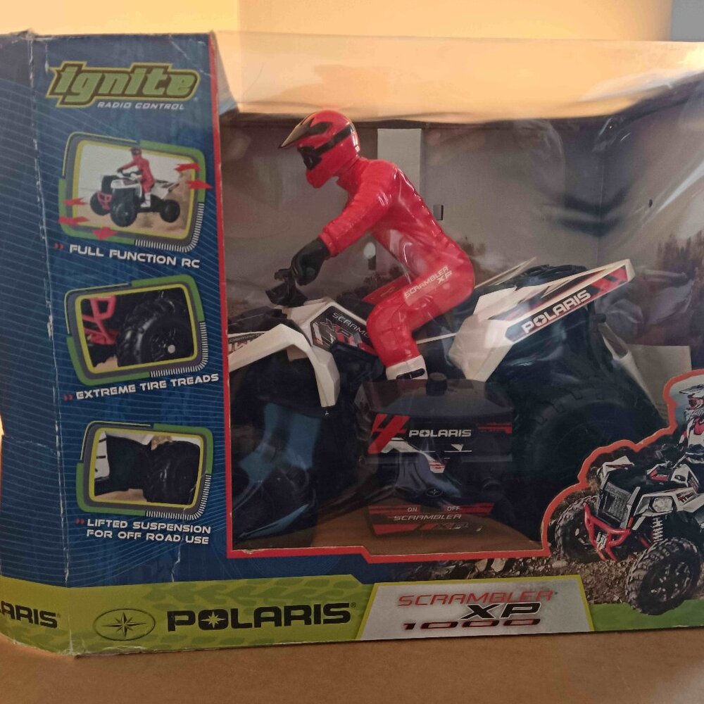 NKOK Polaris Scrambler XP 1000 RC ATV Toy